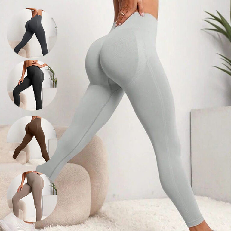 Women Seamless Hip Lifting Women Seamless Sports Leggings Hi