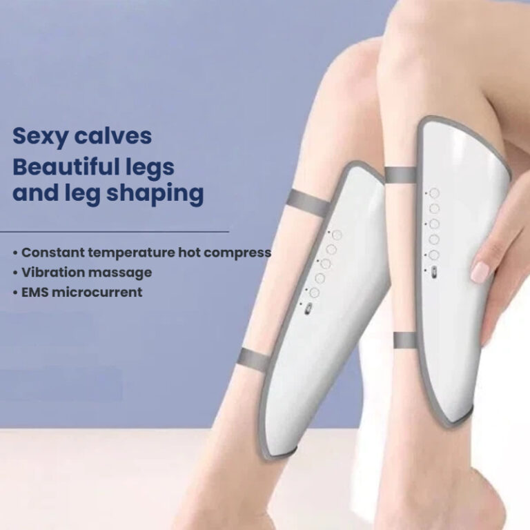 Multi functional wireless calf shaping device, constant temperature hot compress multi-mode automatic massage device, muscle relaxation and leg beauty device