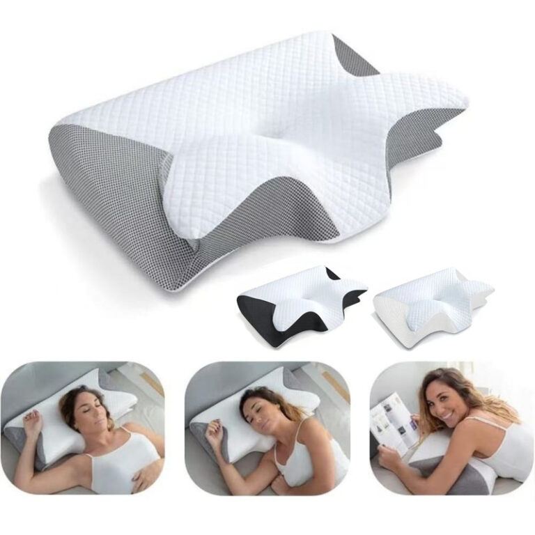 Foreign Trade Butterfly Shaped Memory Foam Neck Pillow, Home Use, Slow Rebound, Hotel Use, Cervical Protection Pill