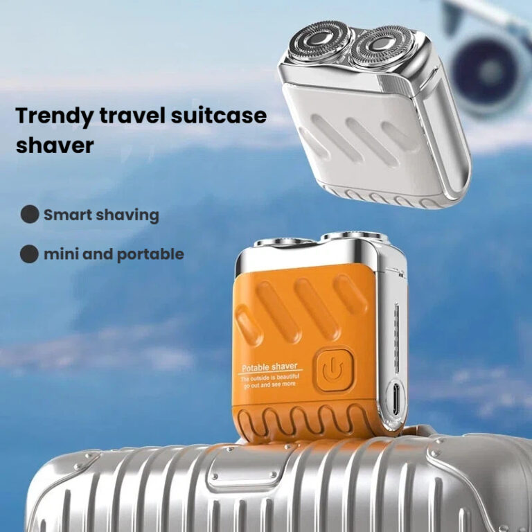 Electric shaver, ultra-clean, new style beard trimmer, mini portable shaver for men, automatic and manual