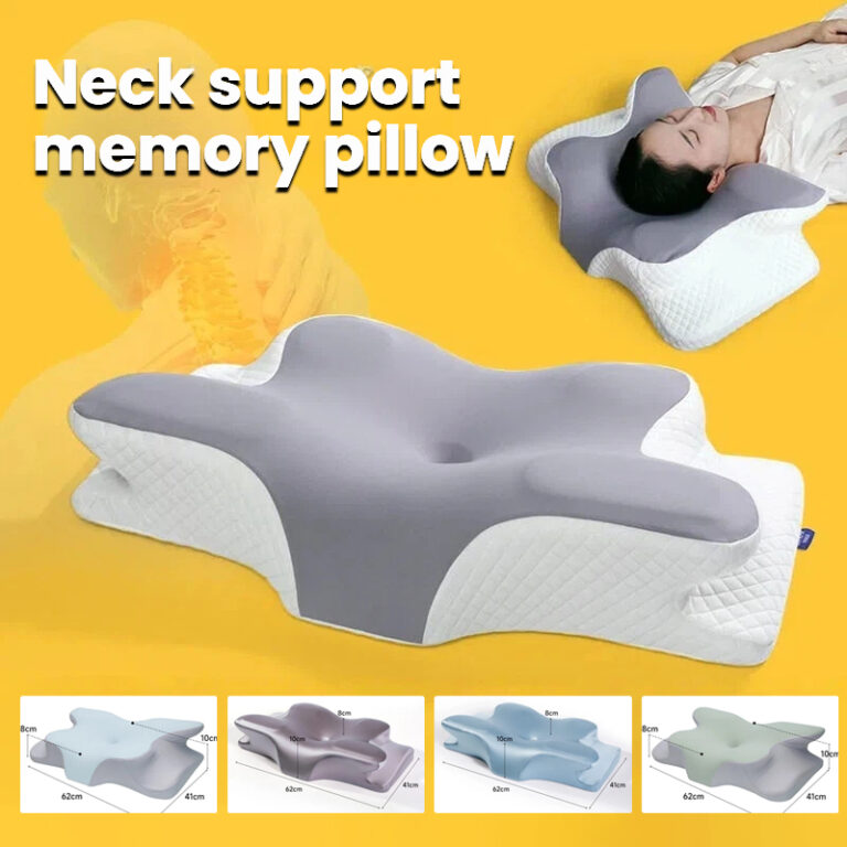 Pillow Memory Cotton Memory Pillow Core Knitted Deep Sleep Pillow Helps Sleep Class A Non Collapse Neck Pillow Wholesale Free Shipping