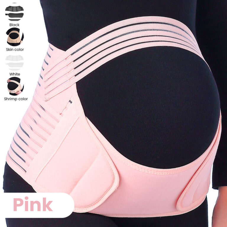 Factory direct sales pre production adjustable waist belt for relieving lumbar support, breathable abdominal support belt for pregnant women