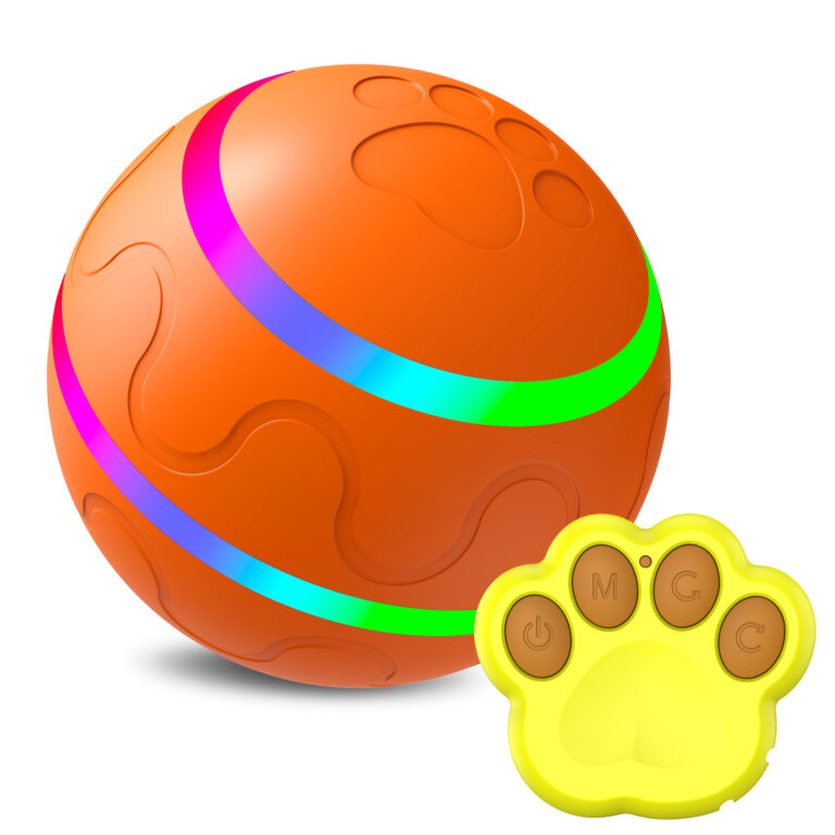Amazon bestseller new touch control pet automatic dog toy ball electric smart ball wicked ball O1