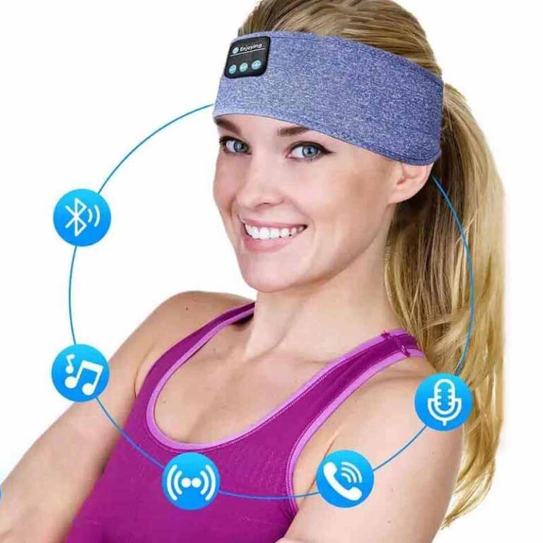 Factory Direct Bluetooth Headband Headphones – Wireless Sleep Music Sports Headband & Eye Mask